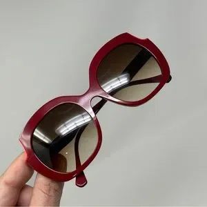 Face a Face Paris POMME 1 Sunglasses Red Pink With Gradient Lenses 55 []21-140mm Face a Face Paris POMME 1 Sunglasses Red Pink With Gradient  main image 4